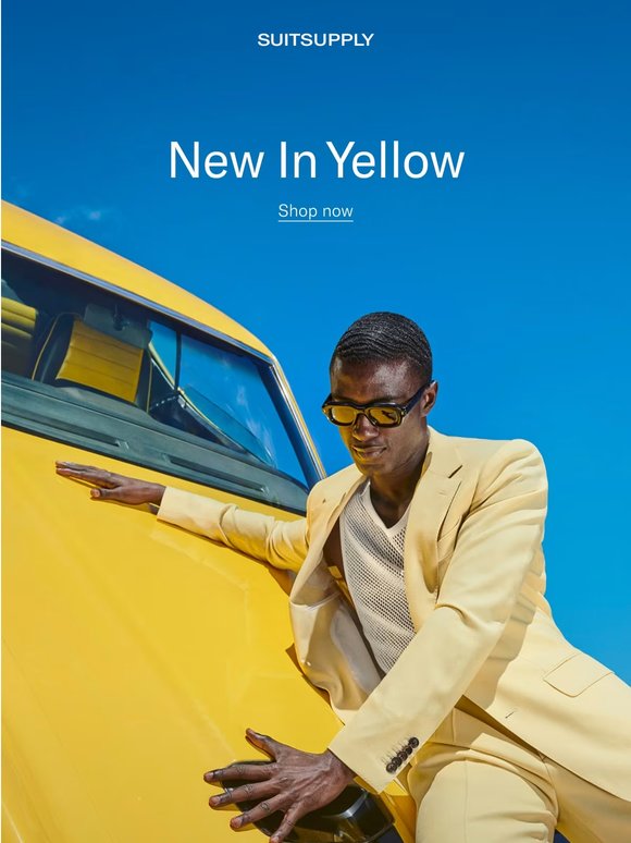 Exclusive New Drop: A Touch of Yellow