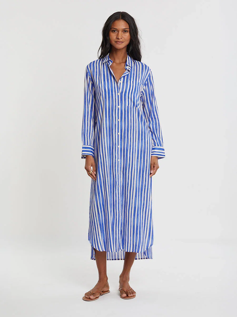 Image of MELESE | Long Shirt Dress