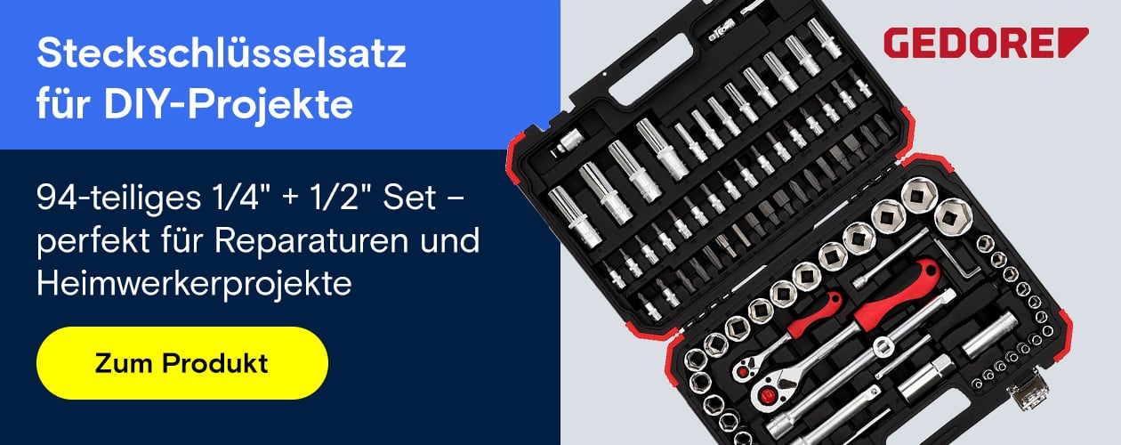Gedore RED Steckschlüsselsatz 94 teilig