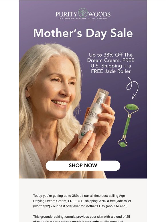 BEST-EVER Mother's Day Offer (about to end, !)