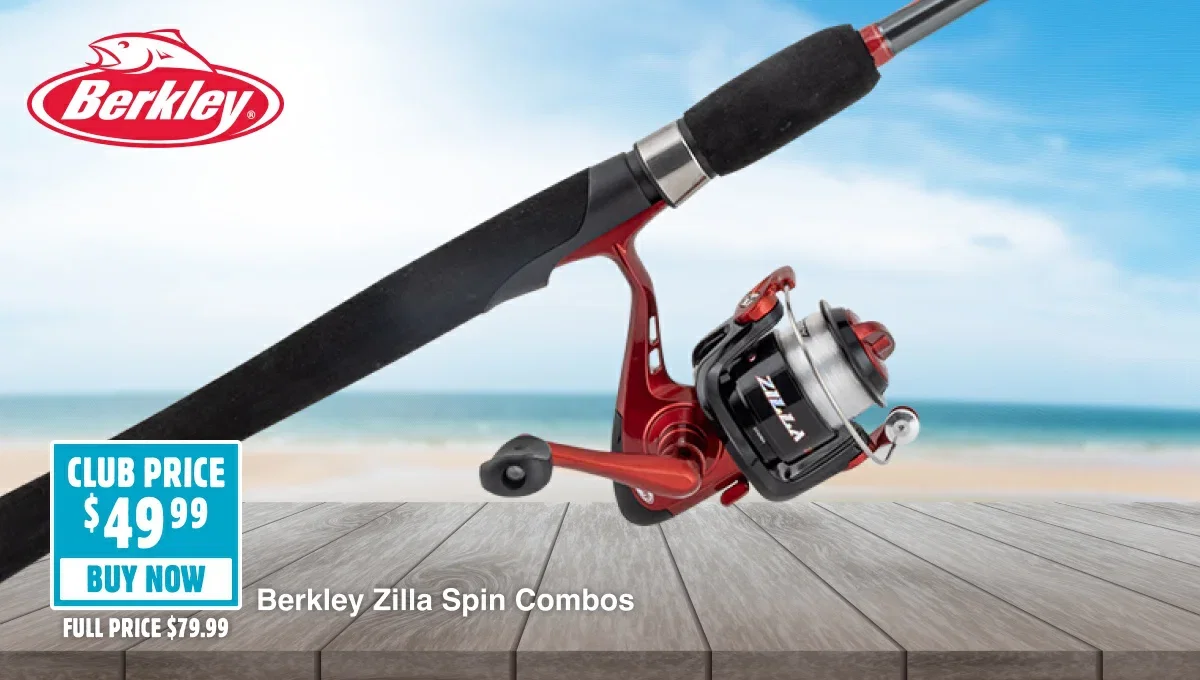 Berkley Zilla Spin Combos