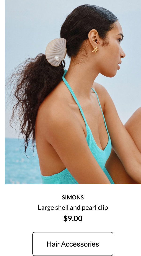 Vision Twik exclusive Beaded coconut cami $9.00 HAIR ACCESSORIES