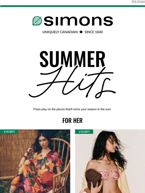 Our summer musts