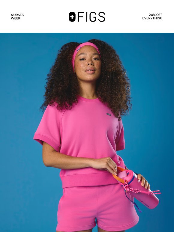Happy Week Figs FIGS: All NEW Loungewear—20% OFF for Nurses Week | Milled
