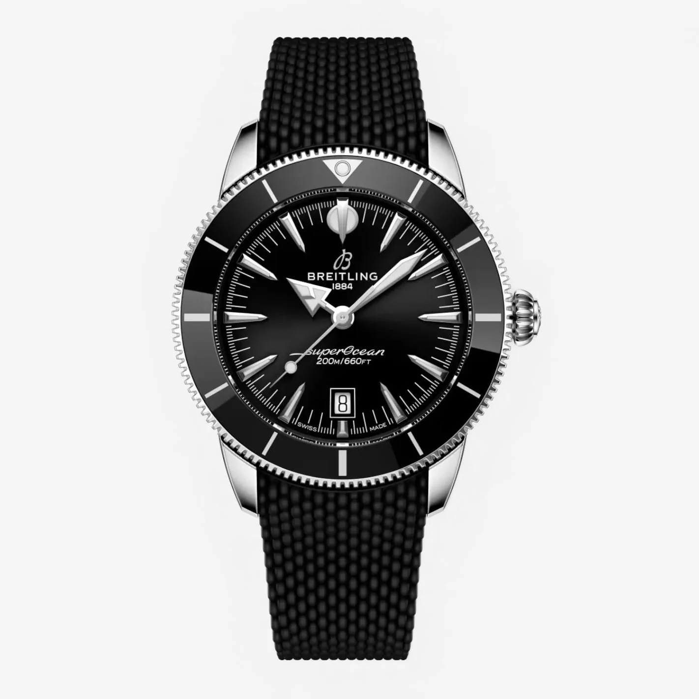 Image of Breitling Superocean Heritage Stainless Steel Automatic Men's Watch AB3112241B1S