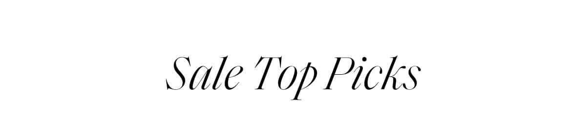 Sale Top Picks