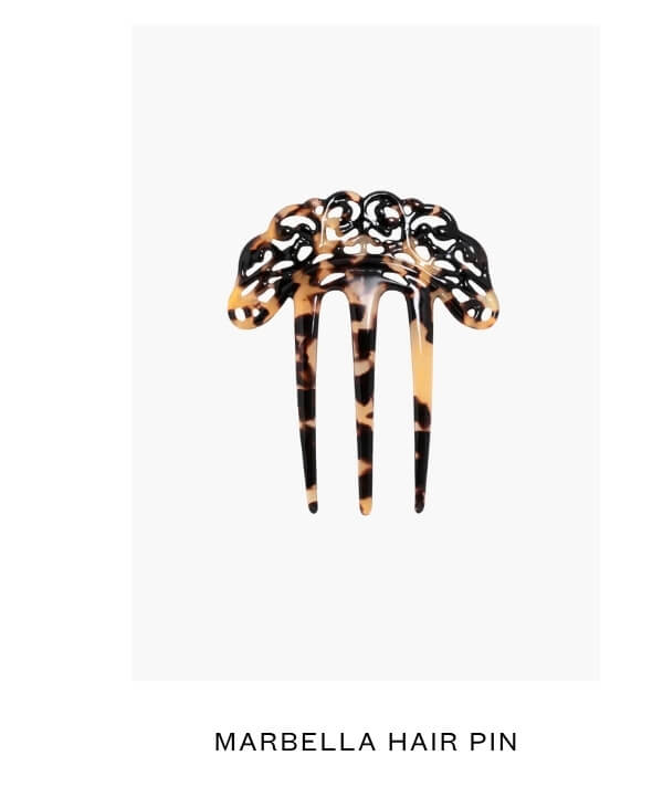 Marbella hair pin