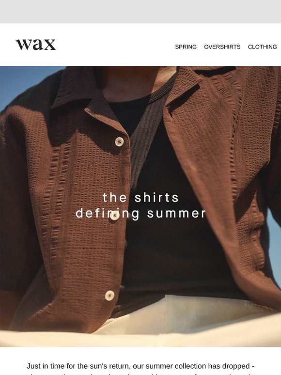 The Shirts Defining Summer