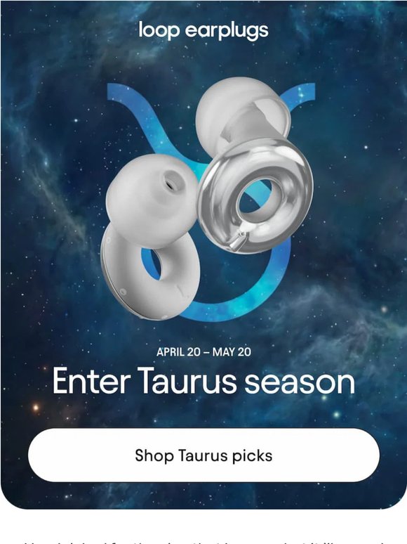 Enter Taurus season ♉