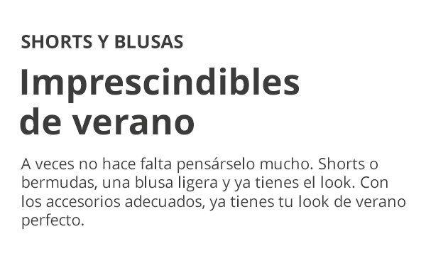 Imprescindibles de verano