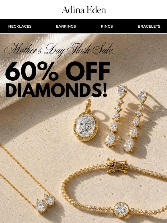 💎 SAVE 60% OFF DIAMONDS 💎