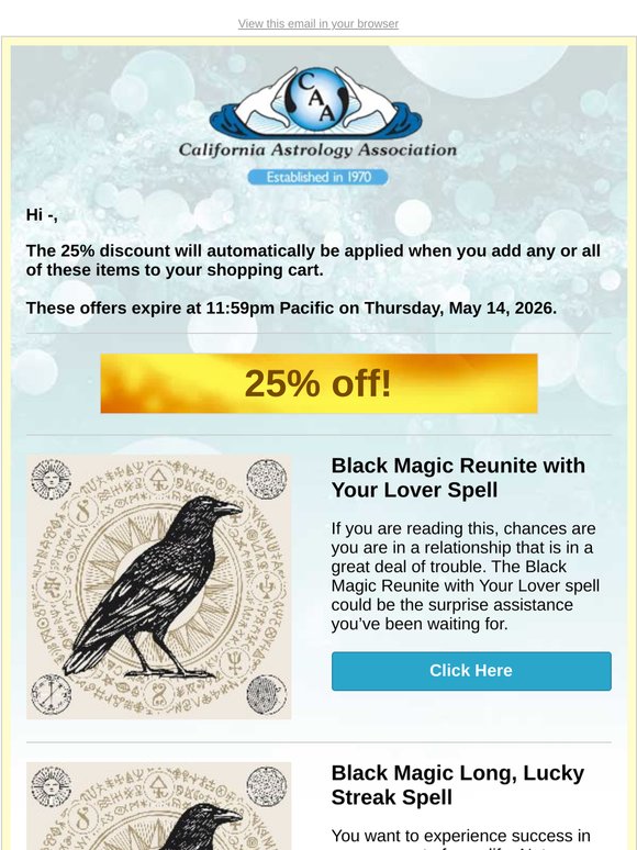 Reunite with Lover...Purge Evil Spirits...Double Quick Reconciliation