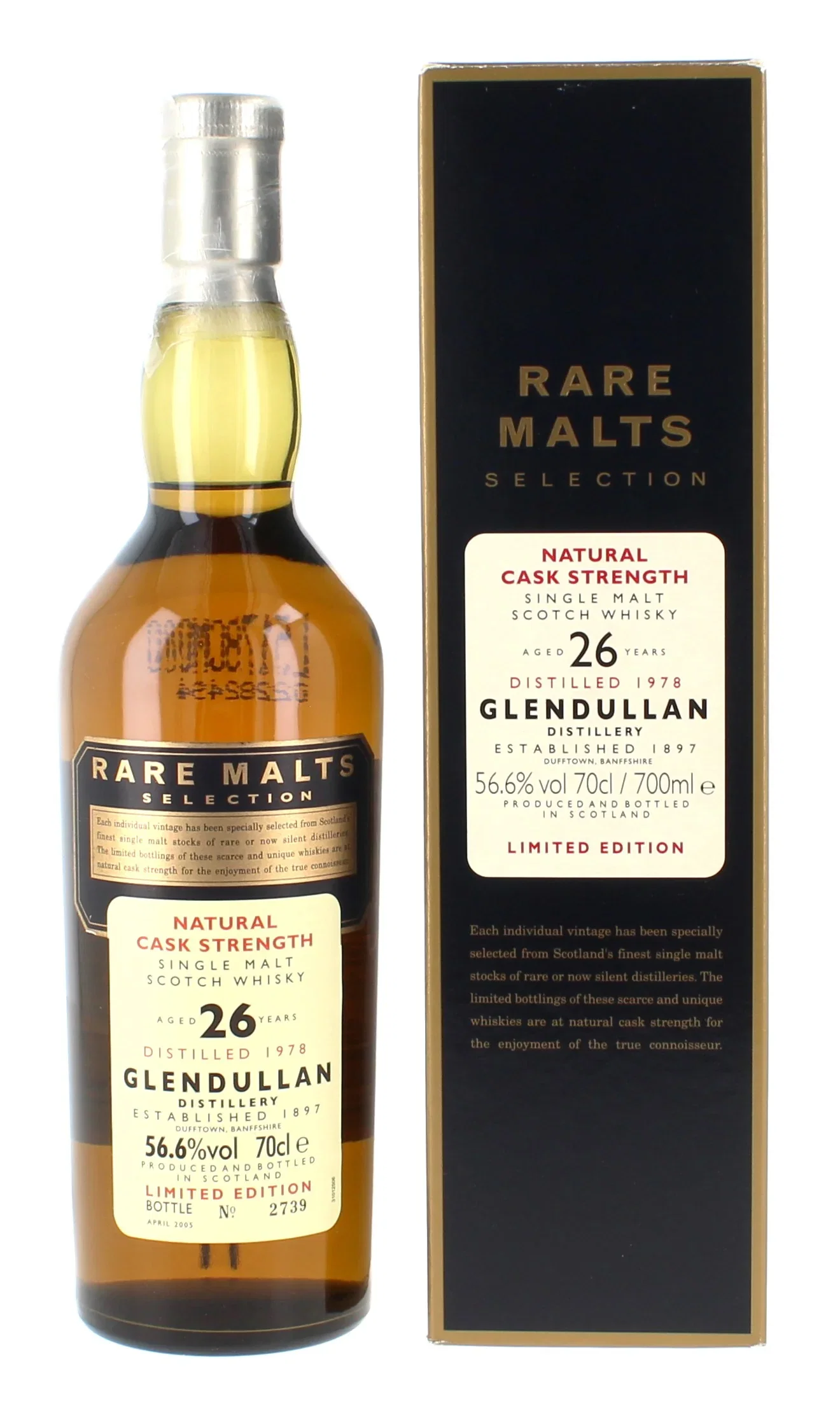 Image of Glendullan 26 Year Old 1978 Rare Malts - 70cl 56.6%