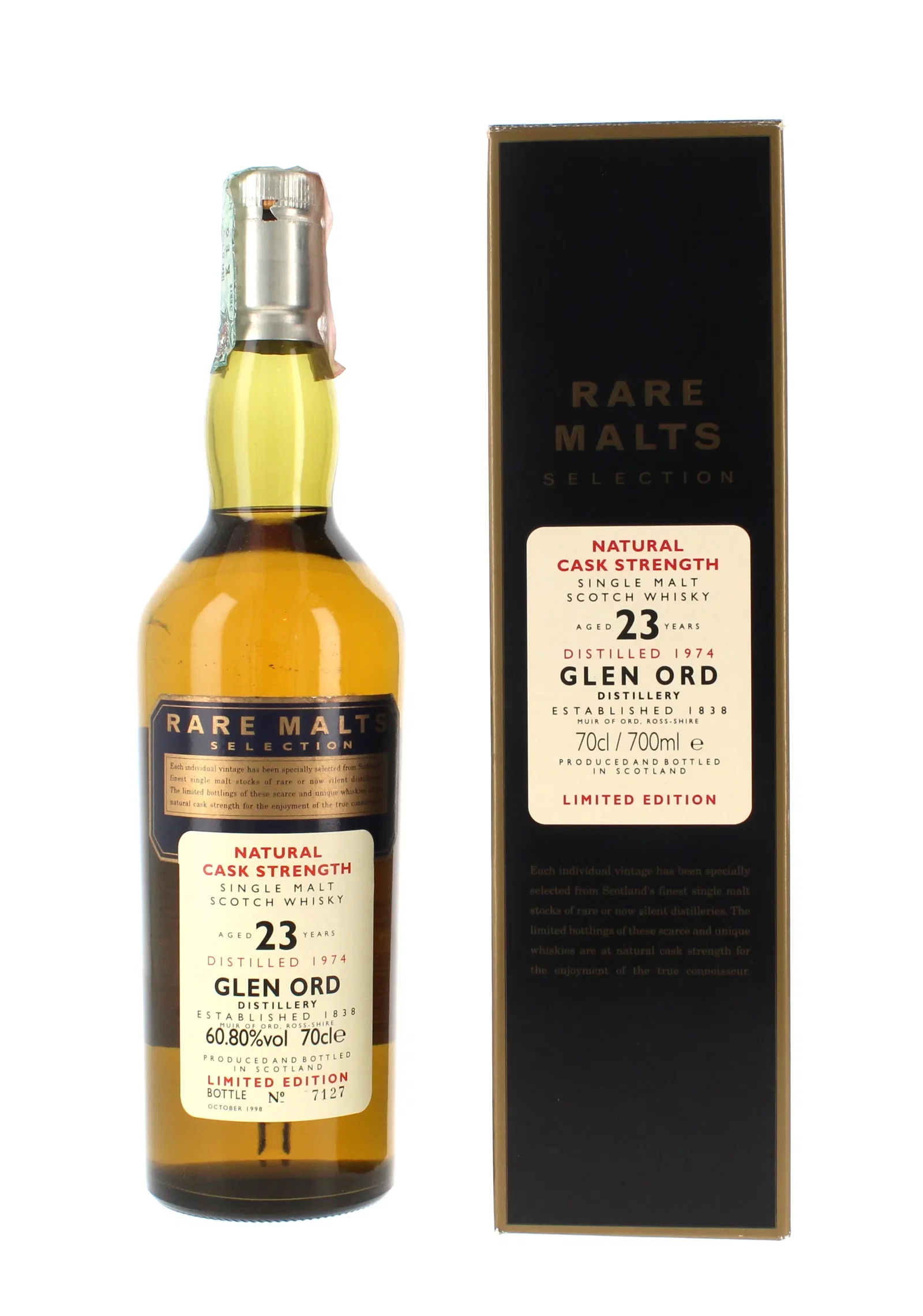 Image of Glen Ord 23 Year Old 1974 Rare Malts - 70cl 60.8%