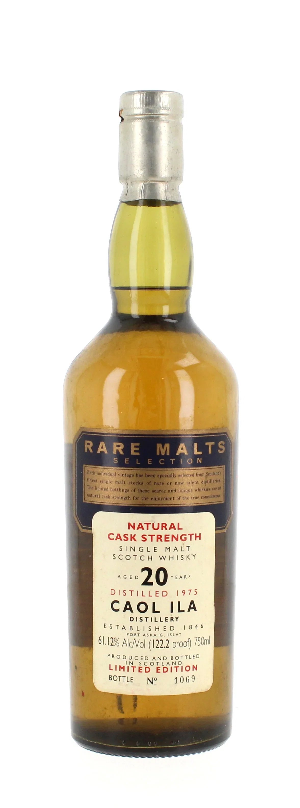 Image of Caol Ila 20 Year Old 1975 Rare Malts - 75cl 61.12% No Box