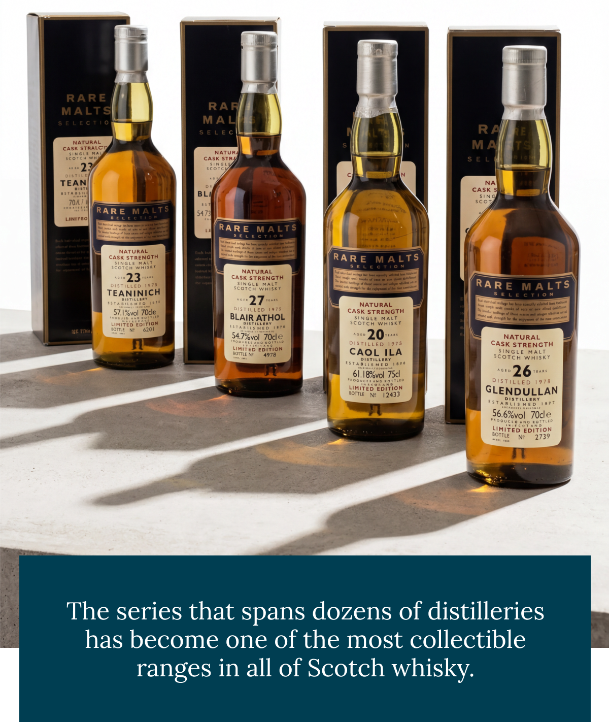 The series that spans dozens of distilleries has become one of the most collectible ranges in all of Scotch whisky.