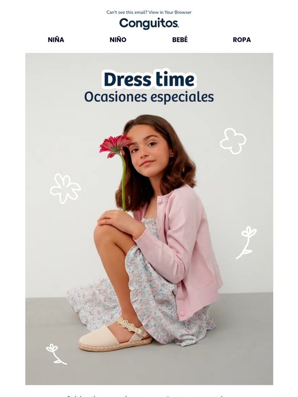 El look perfecto para tu peque 🌼