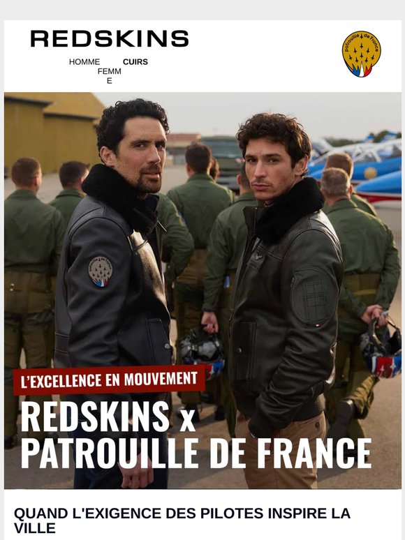 Redskins x Patrouille de France : l'exigence comme fil conducteur