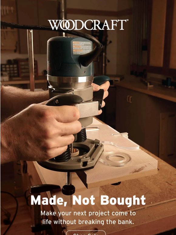 For Those Who Prefer To Make, Not Buy