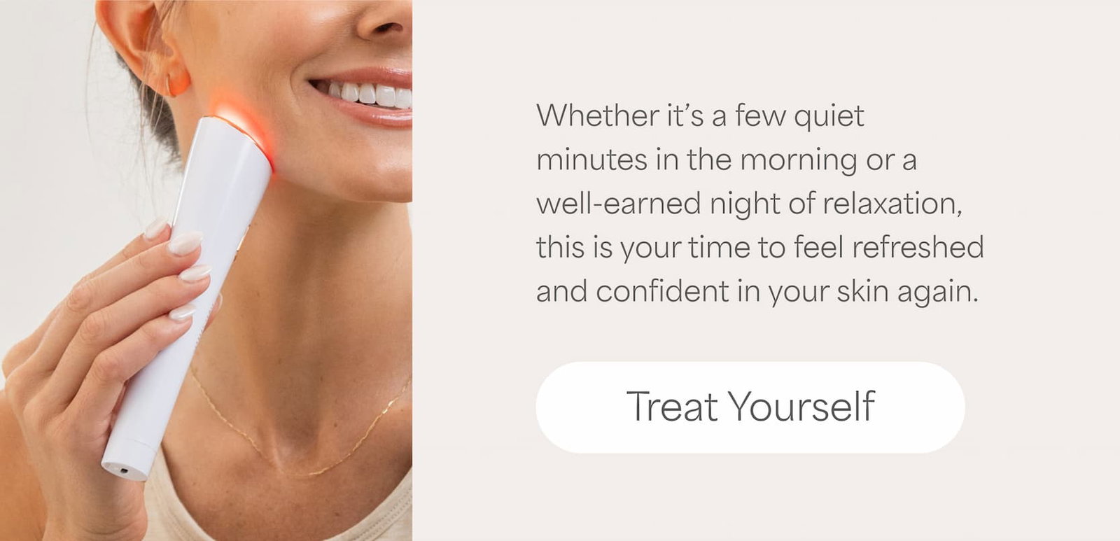 Treat yourself with well-earned relaxation