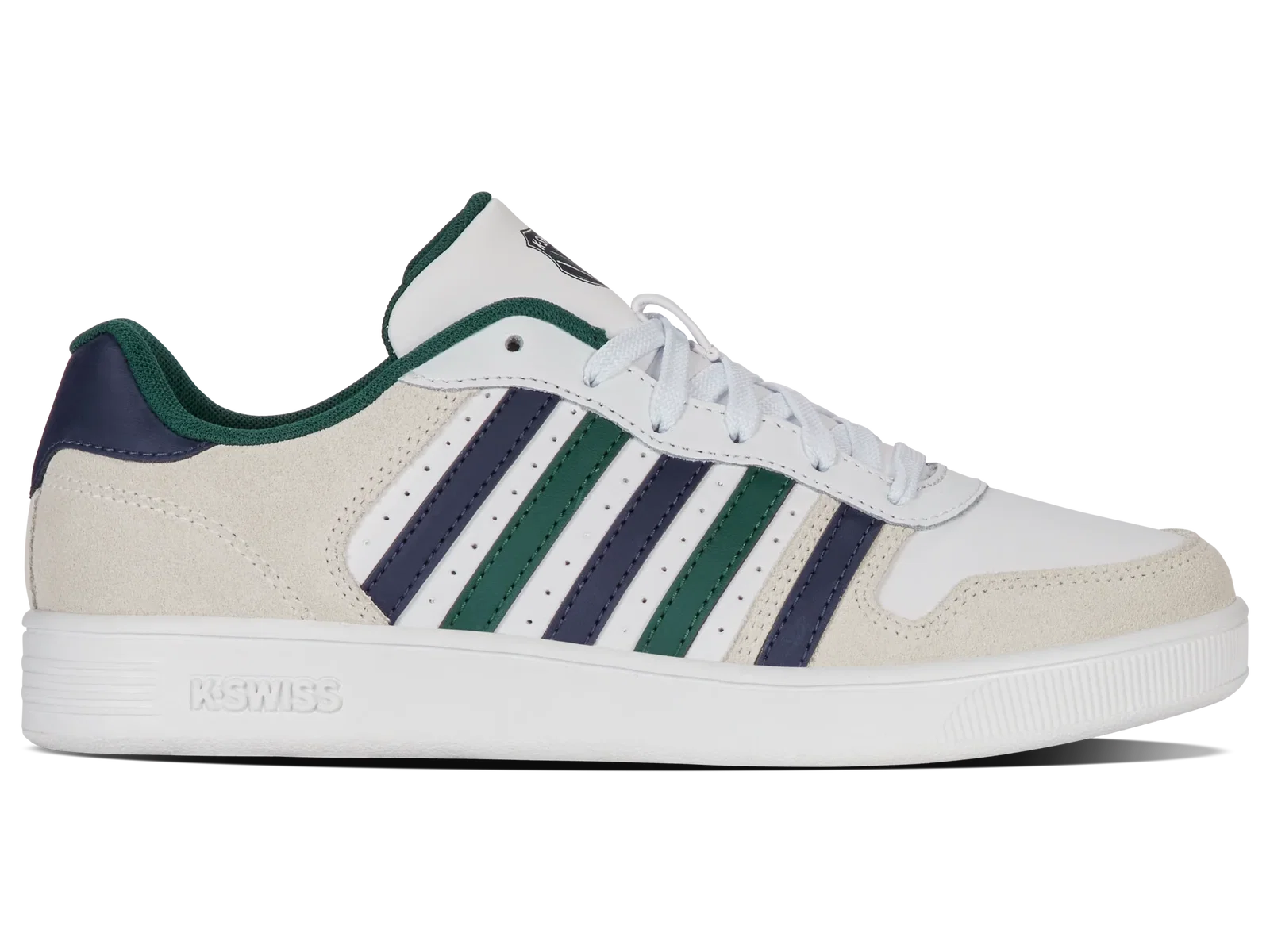 Image of 86931-977-M | COURT PALISADES | WHITE/CLOUD DANCER/PEACOAT/RAIN FOREST GREEN