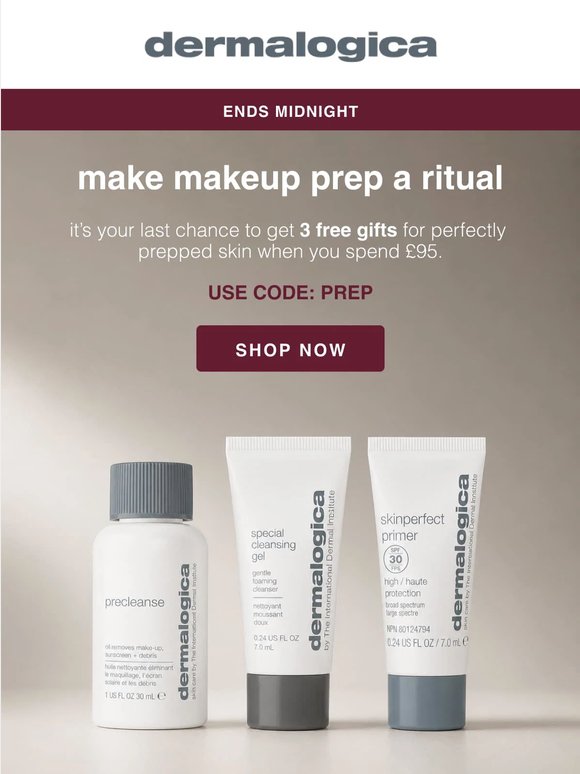 Ends Midnight: 3-Piece Gift ⏰