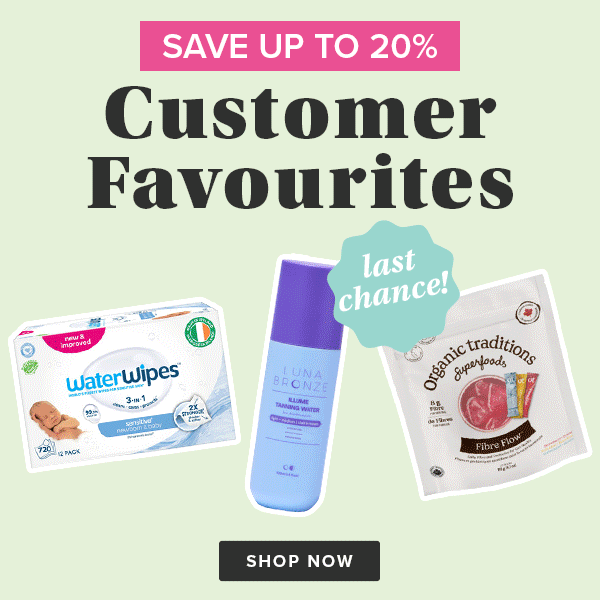 Save up to 20% on Customer Favourites