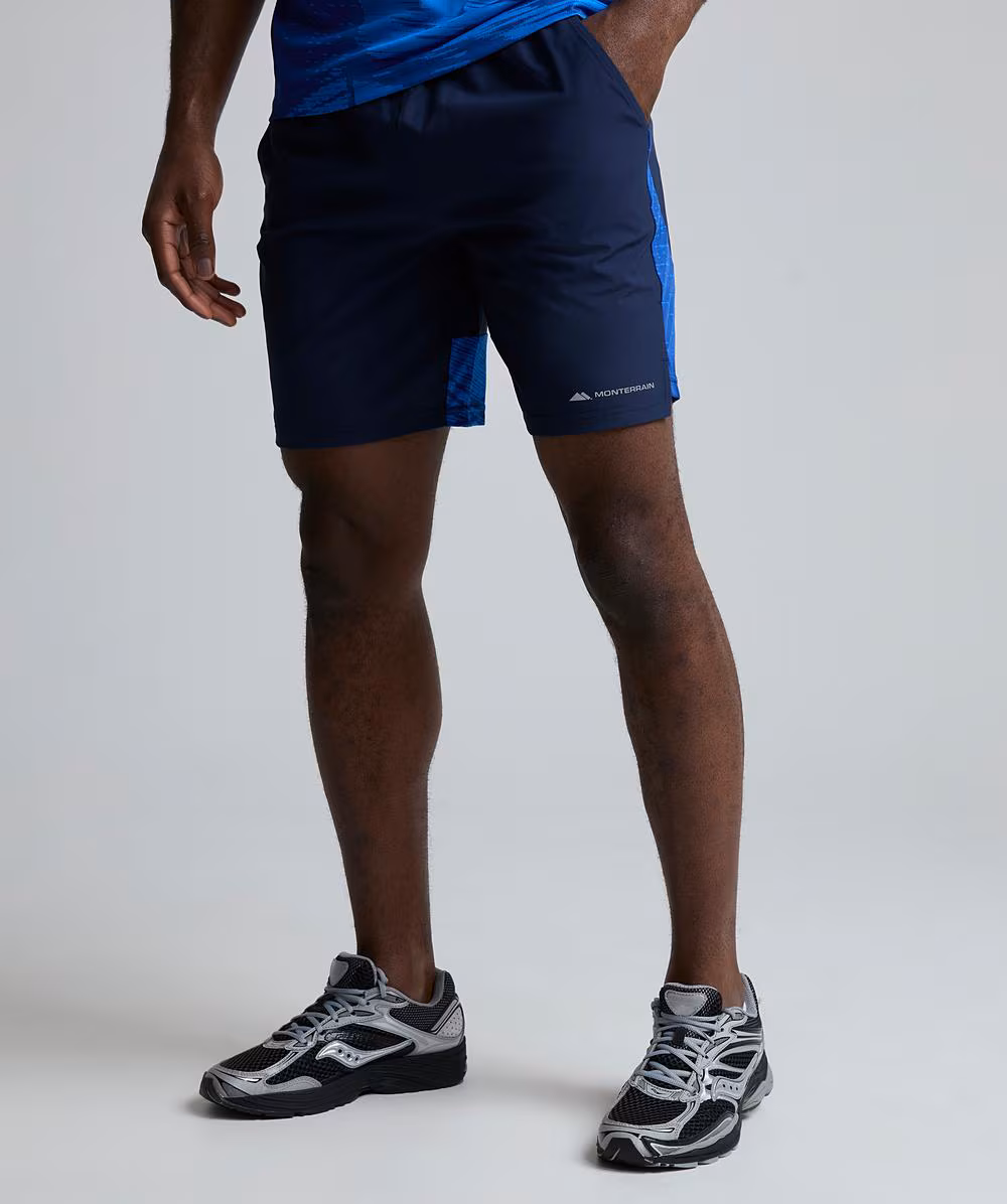 Divide Woven Running Short