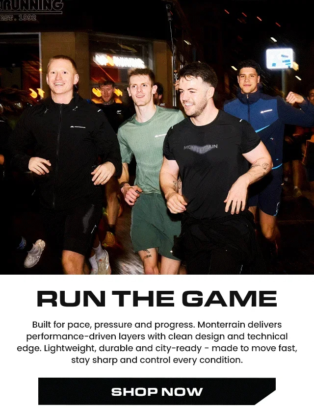 Built for miles - Monterrain running