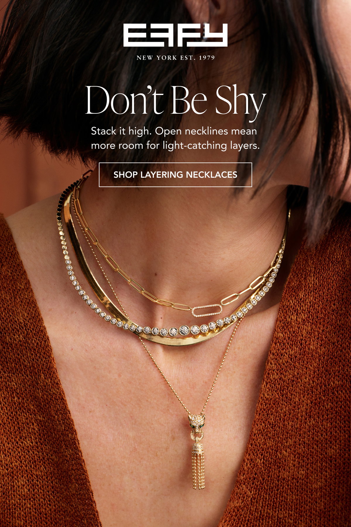 SHOP LAYERING NECKLACES