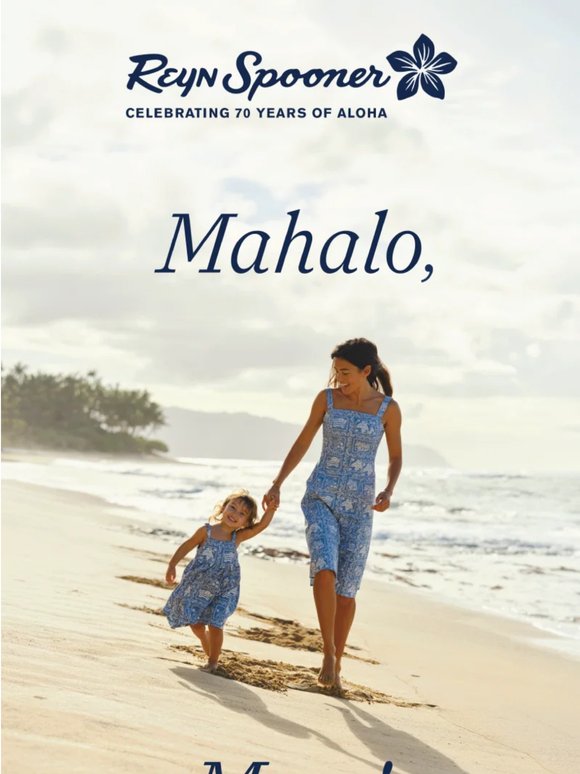 Mahalo Nui Loa, Mom 💗