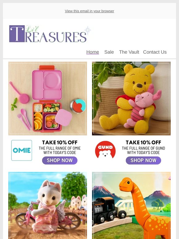On Sale Tonight 💜 Omie | Gund | Sylvanian Families | Brio