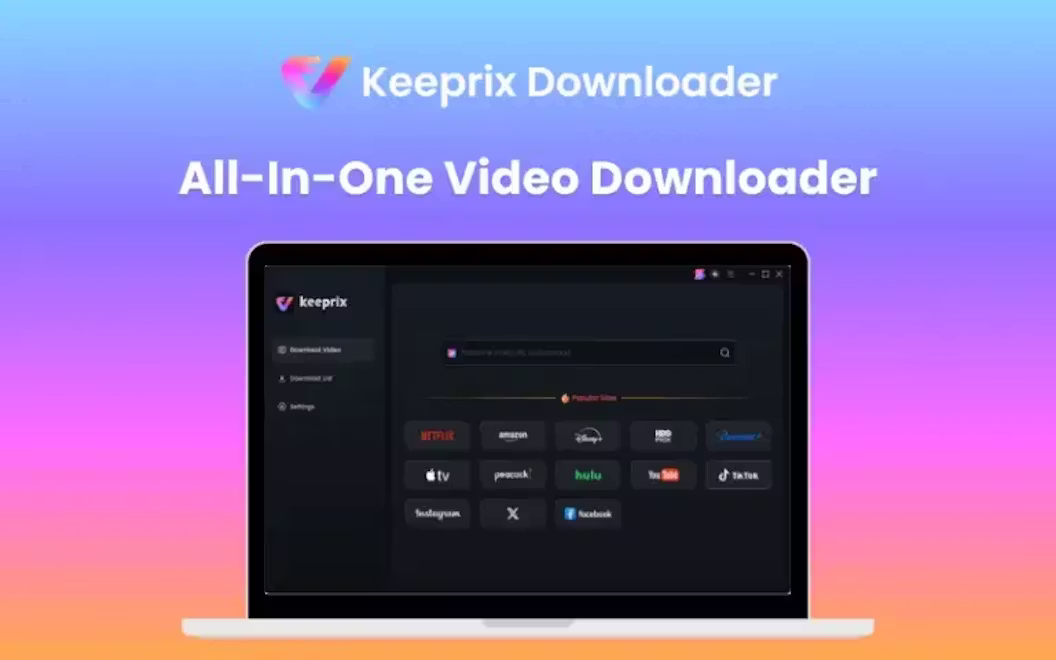 Keeprix – All-In-One Video Downloader | Annual Access