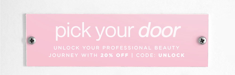 Pick your door for 20% off training courses