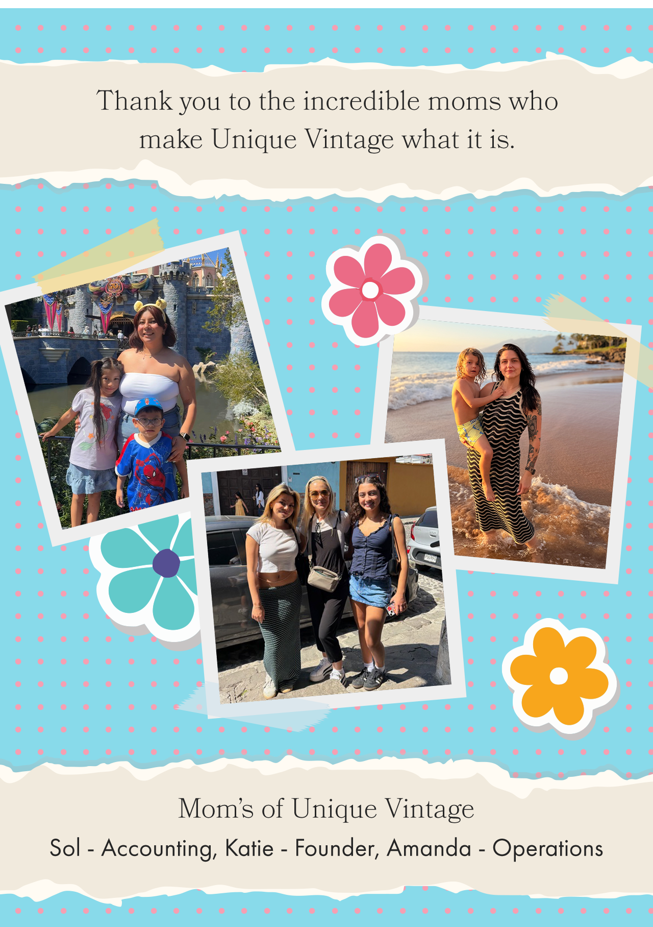 Happy Mothers Day from UV's Moms!