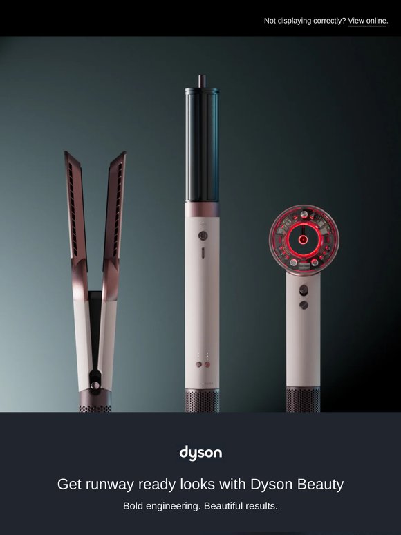 Get runway ready looks with Dyson Beauty