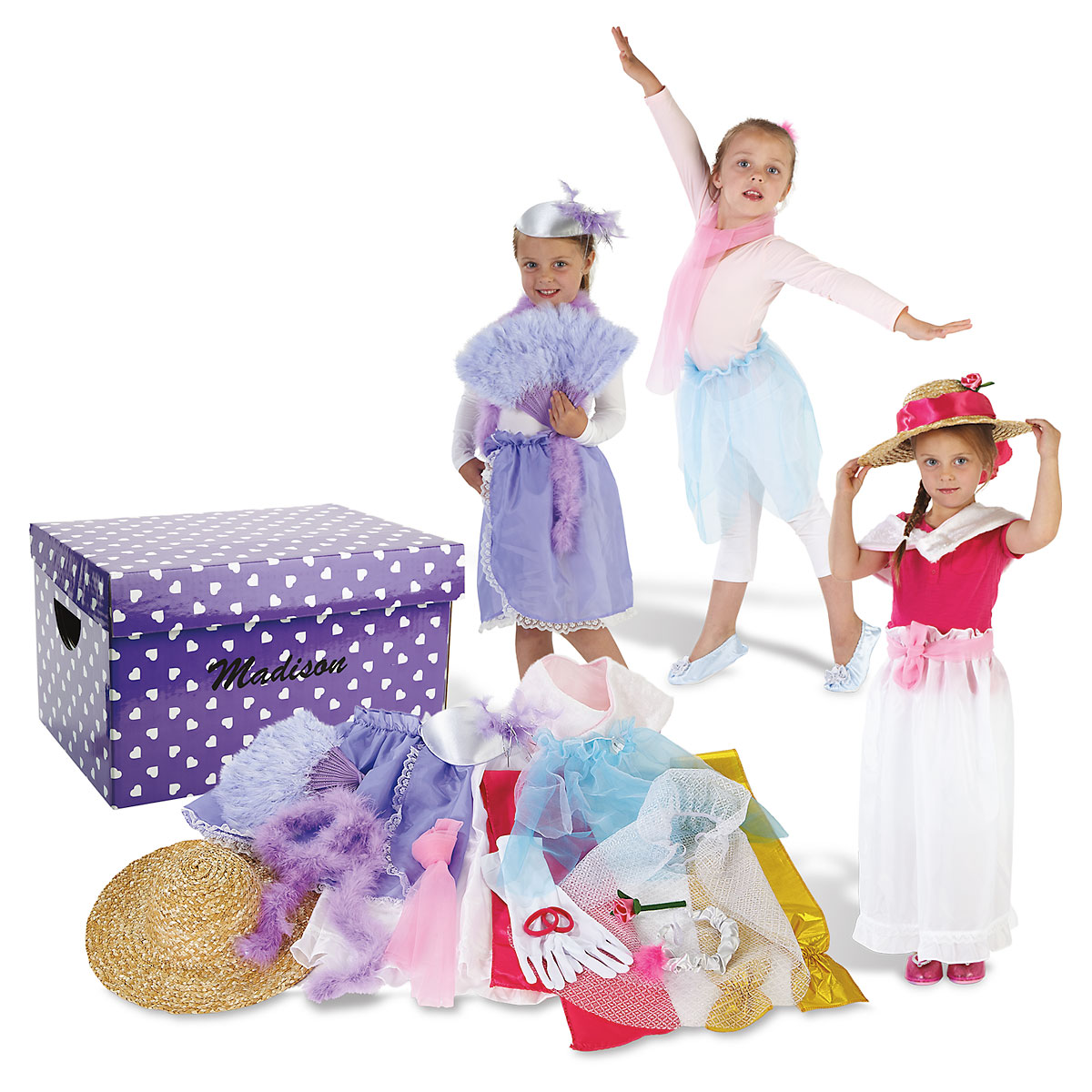 Image of Princess Dress-Up Personalized Trunk and Accessories