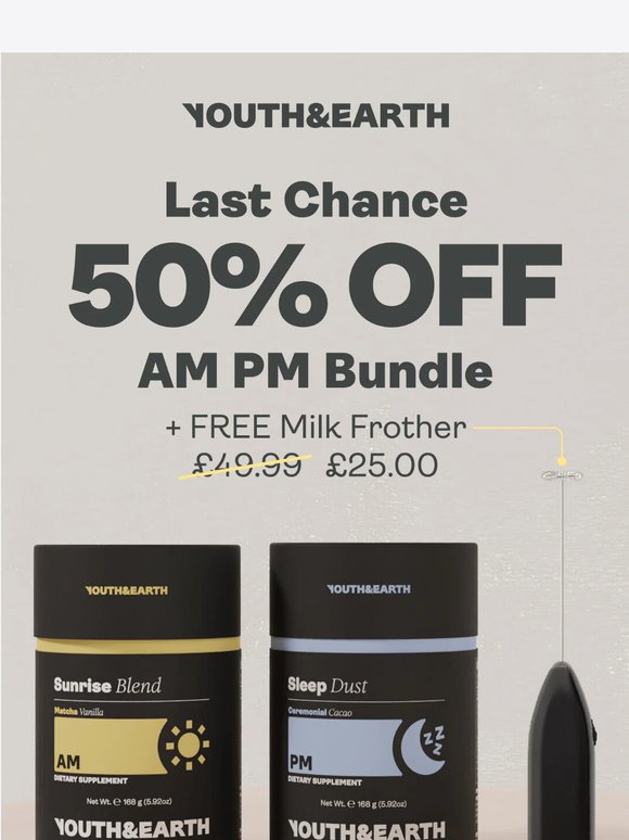 50% Off ☀️AM/PM🌙 Bundle