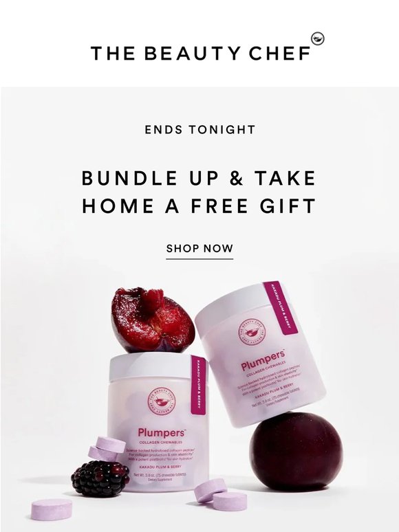 Last chance to take home a free gift