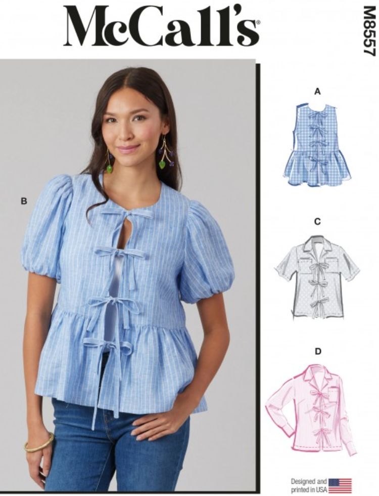 McCalls Paper Sewing Pattern 8557