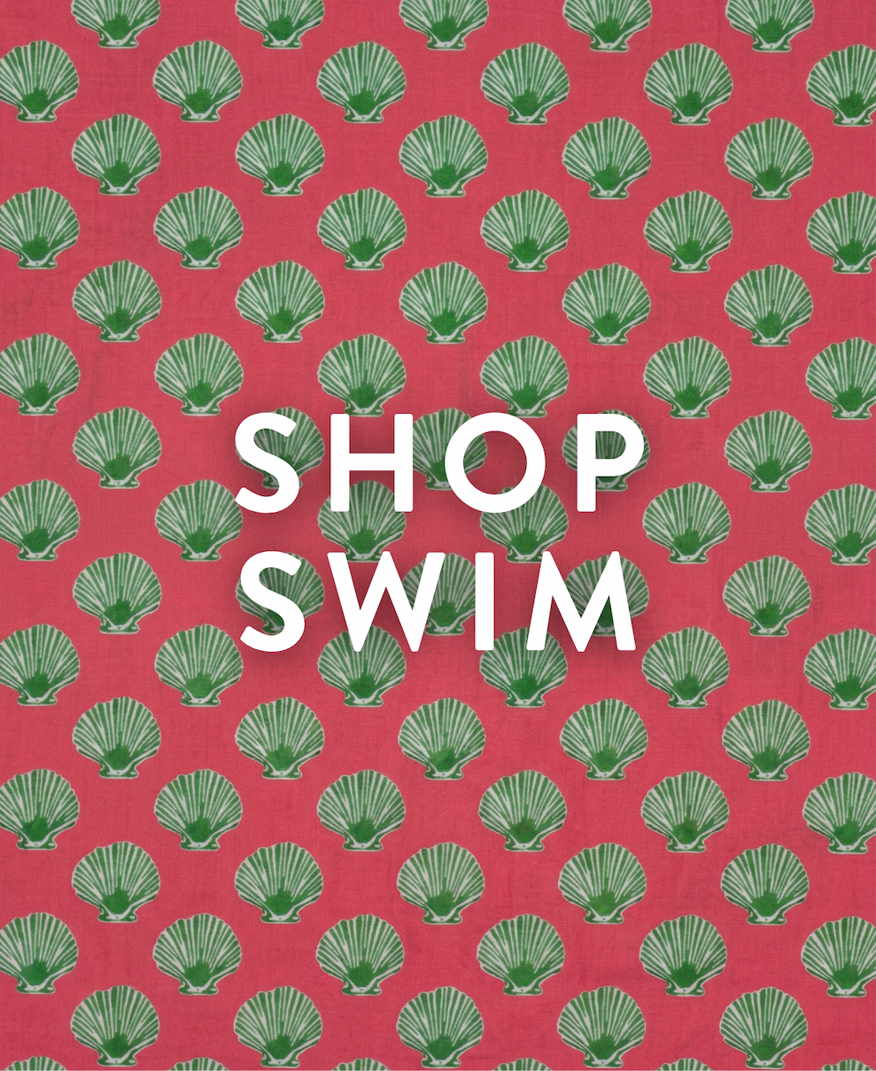 Pink and Green Shell Print Collection