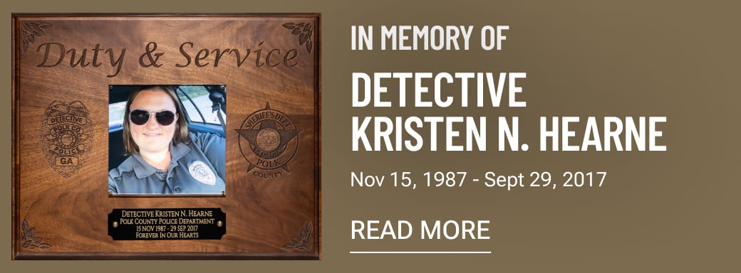 In memory of Detective Kristen N. Hearne. November 15, 1987 - September 29, 2017. Read more