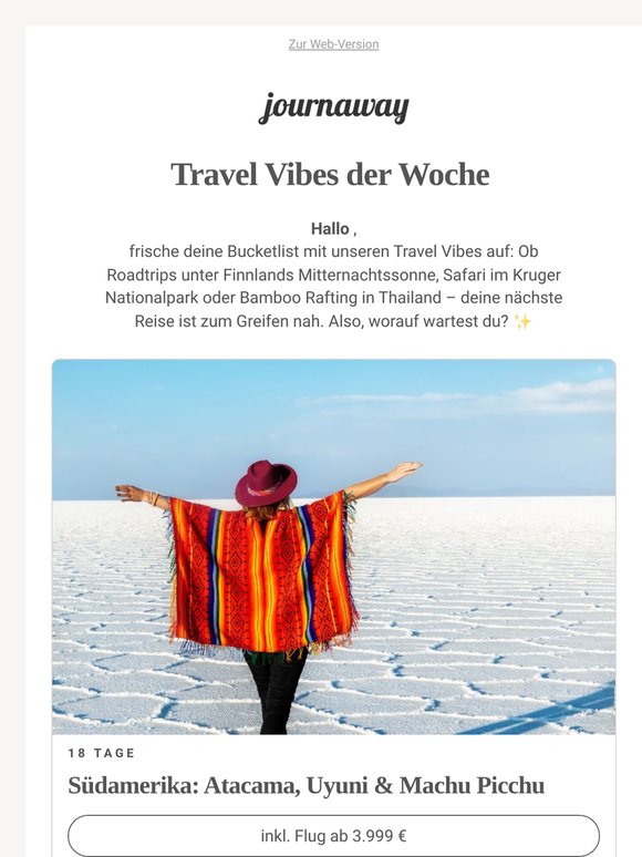 Koffer packen und los geht's 🧳