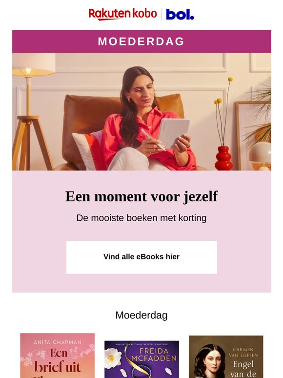 Moederdag: eBooks met korting