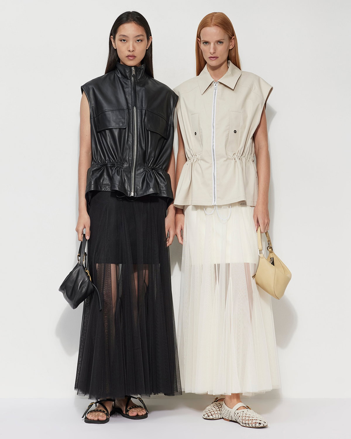 LEATHER GILETS