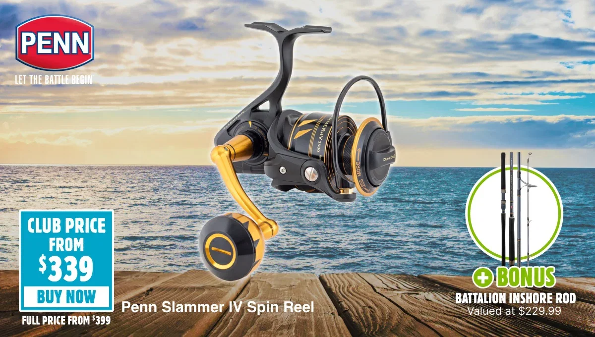 Penn Slammer IV Spin Reel