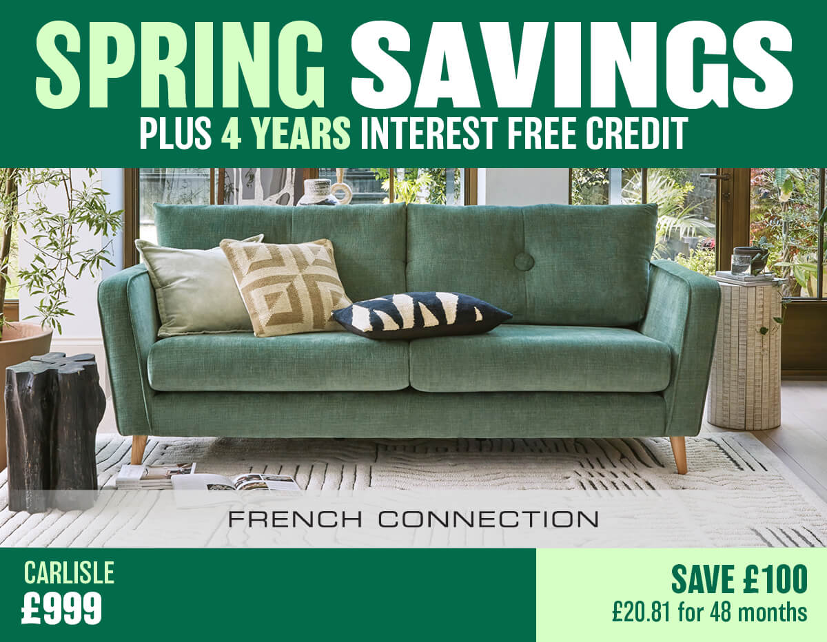 Spring Savings Plus 4 Years Interest Free Credit