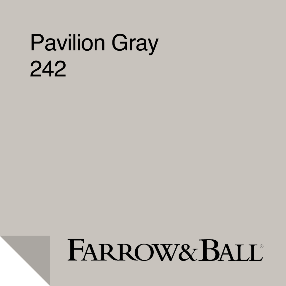 Pavilion Gray Paint Sample 242