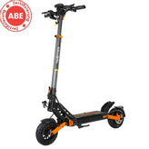 KuKirin G2 Pro ABE Electric Scooter, 500W Motor, 48V 15.6Ah Battery, 9-Inch Vacuum Tires, 20km/h Max Speed, 65km Range, Dual Disc Brakes, 19° Climbing Angle, IP54 Waterproof, 120kg Load