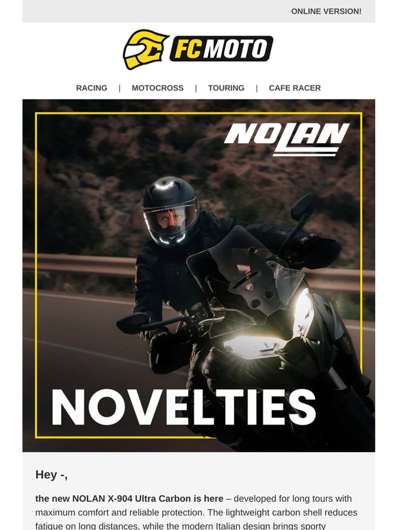 🪶 NOLAN – X-904 ULTRA CARBO